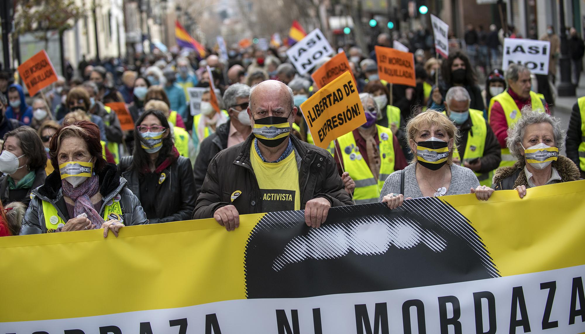 Manifestación No a la ley Mordaza 2022 - 10