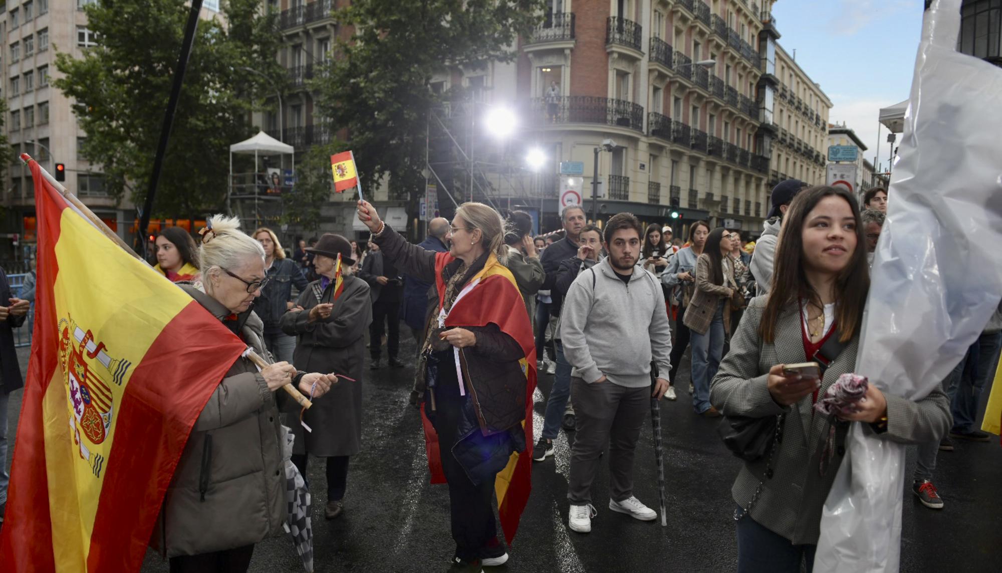 Sede del PP en Madrid 28M - 2