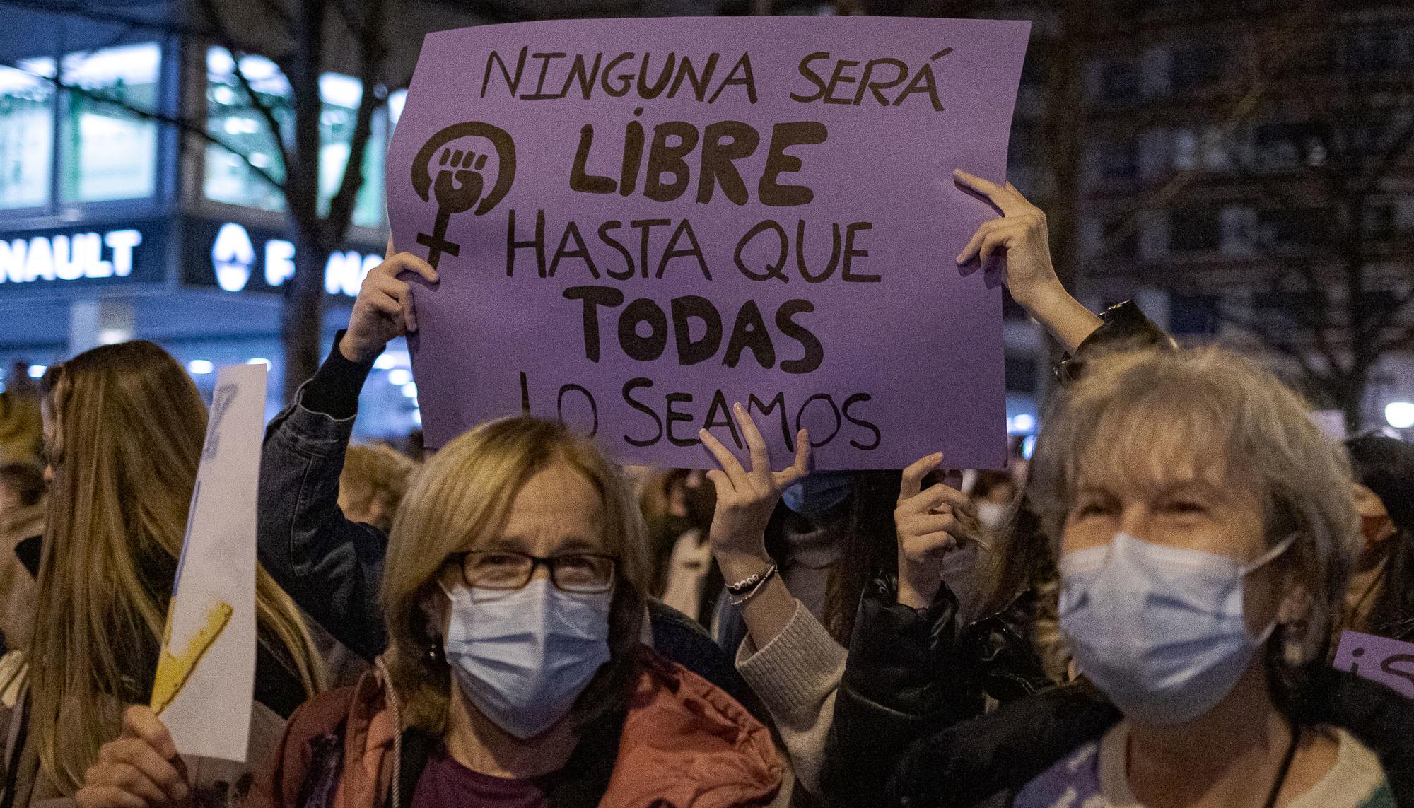 8M, día internacional de la mujer en Bilbao - 3