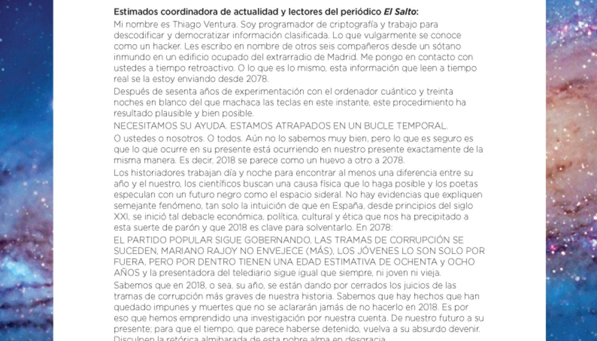 Lista U -primera entrega
