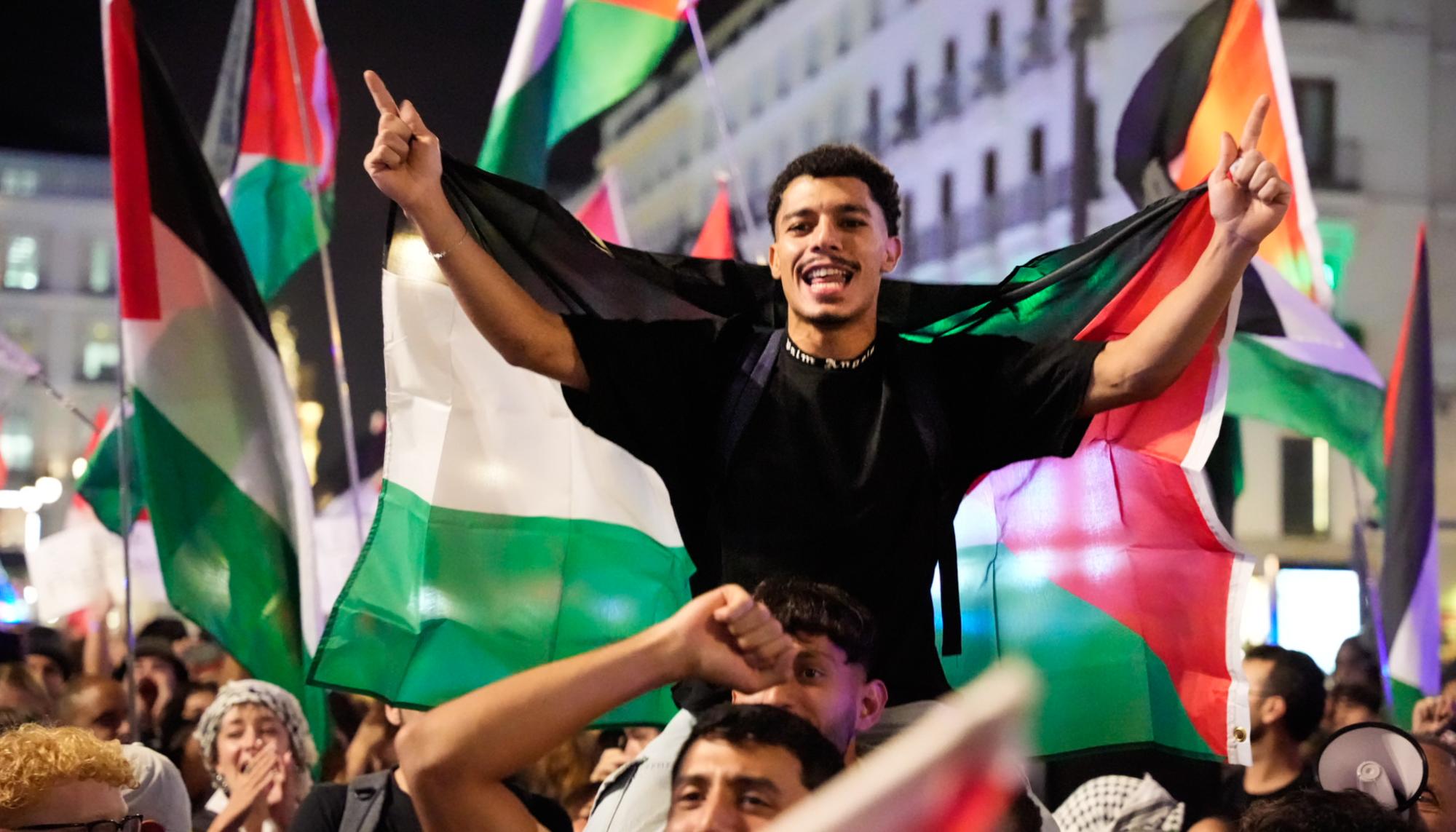 Concentración Madrid de apoyo a Palestina oct 2023 - 6