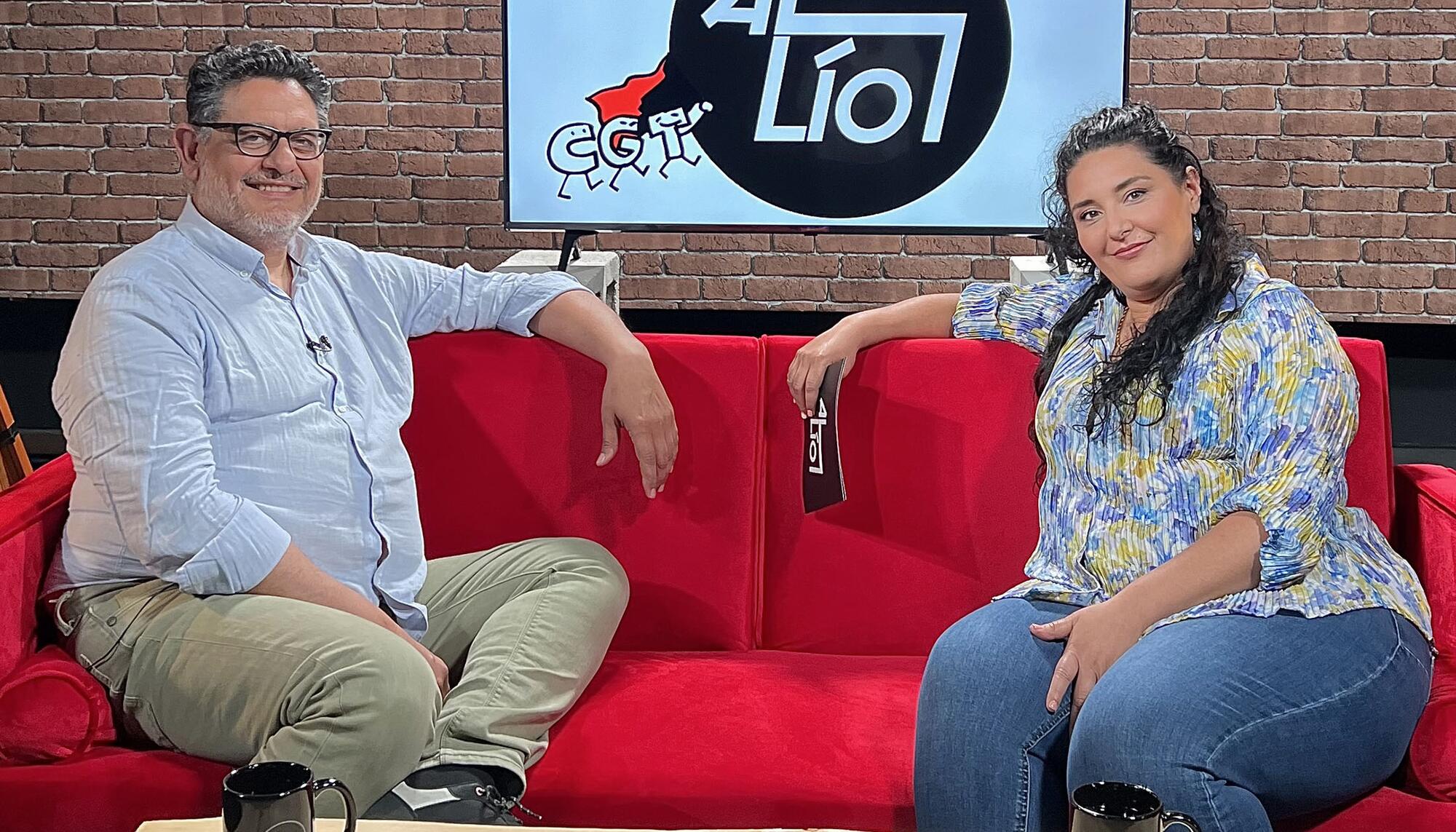 Nicolás Jiménez y Silvia Agüero