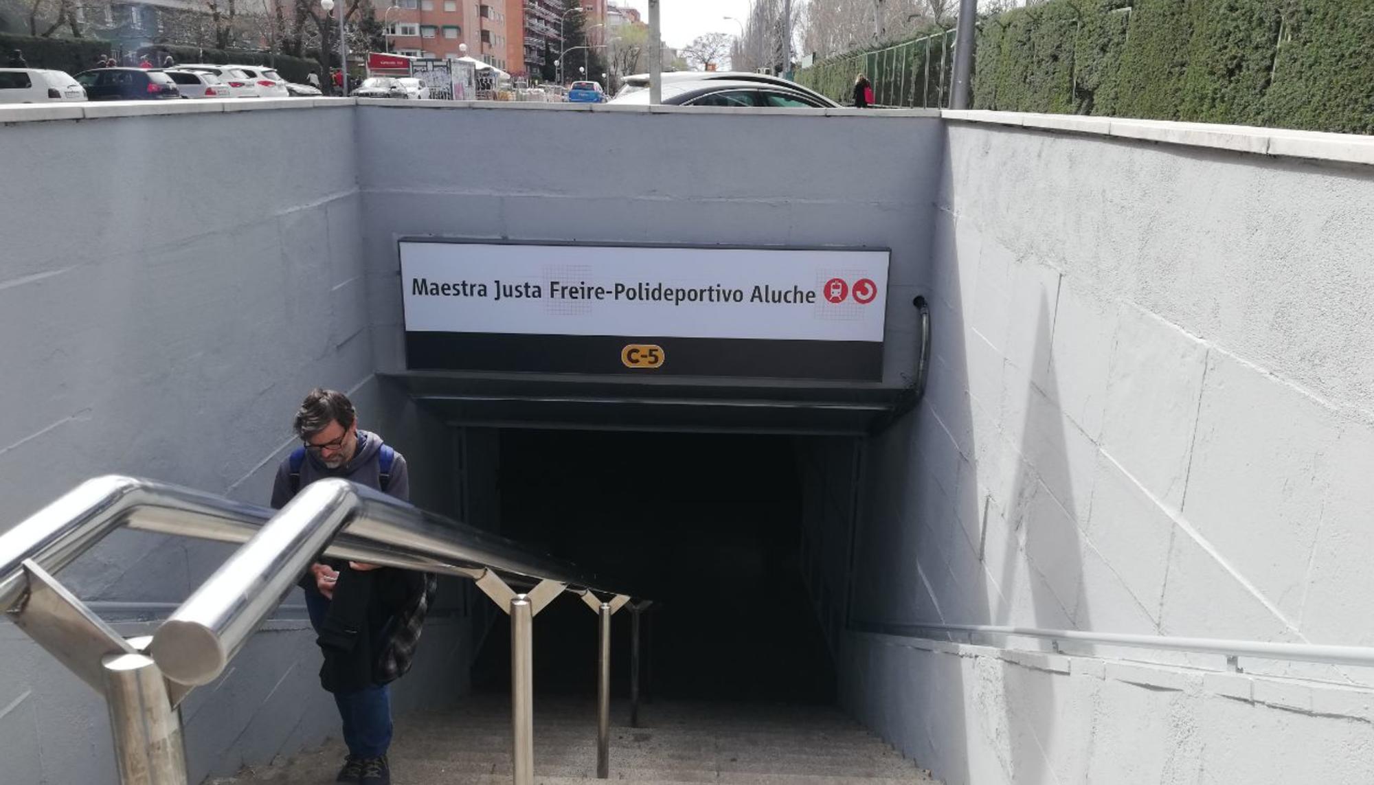 Estación de cercanías Maestra Justa Freire-Polideportivo Aluche