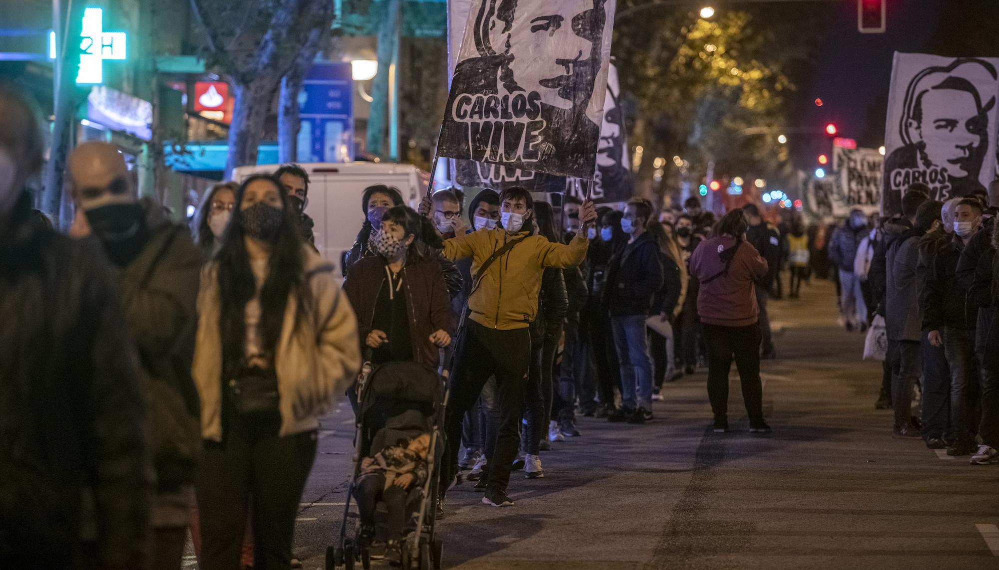 Manifestación antifascista Carlos Palomino 2020 - 2